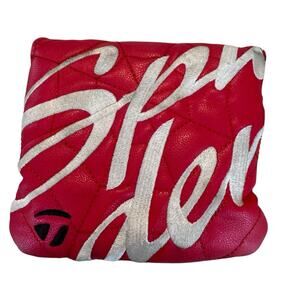 TAYLORMADE SPIDER GT Red Mallet Putter Headcover GOLF HEAD COVER